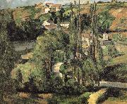 Paul Cezanne Schwarz Pang plans to increase the snow slope Sweden oil painting artist
